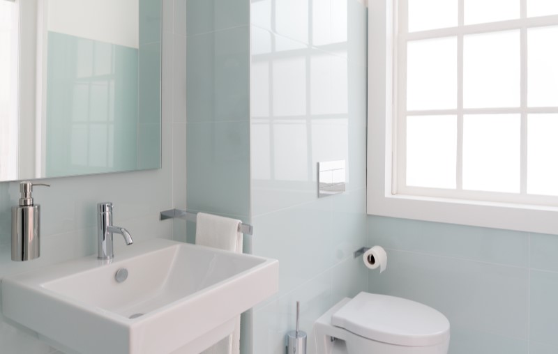 Cores neutras e naturais | Foto de um banheiro decorado | Estilo de vida | Blog Alea