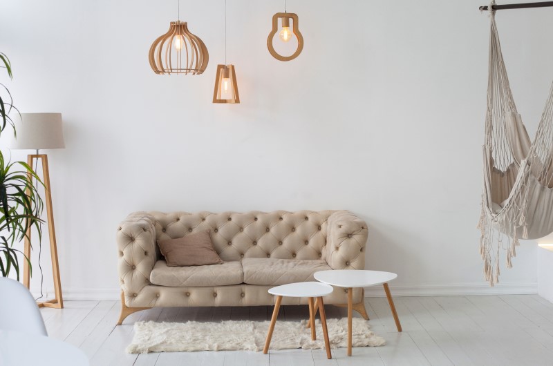 Escandinavo | Foto de uma sala em estilo escandinavo em tons neutros | Estilo de Vida | Blog Alea